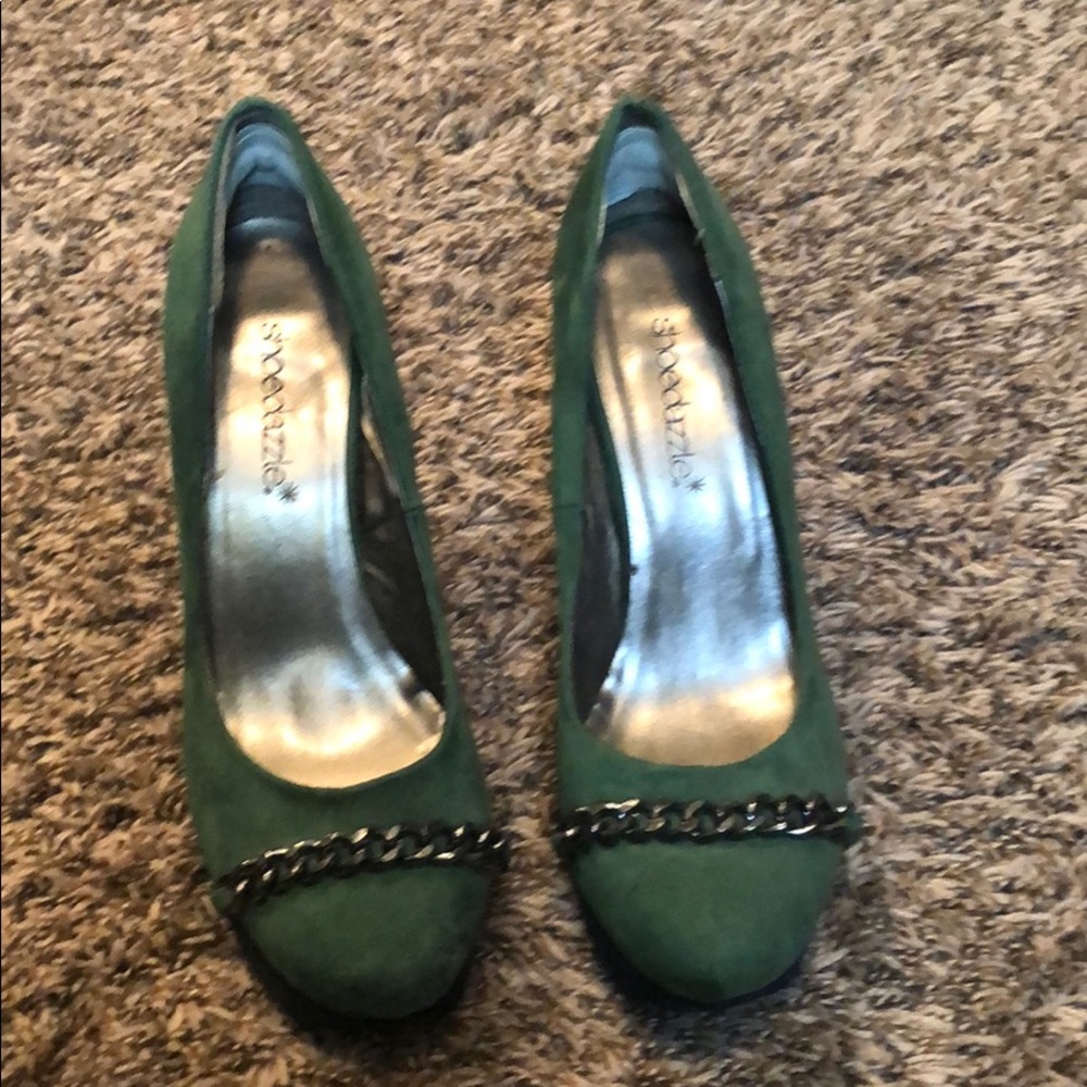 Shoedazzle color block heels